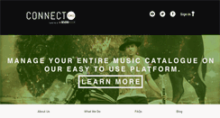 Desktop Screenshot of connectsongs.com